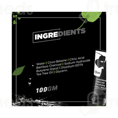 Qraa Men Himalayan Charcoal Purifying Face Wash 100gm