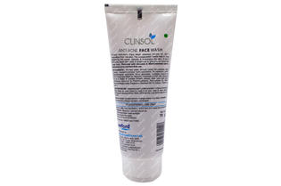 Clinsol Anti Acne Face Wash 70gm