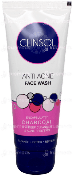 Clinsol Anti Acne Face Wash 70Gm