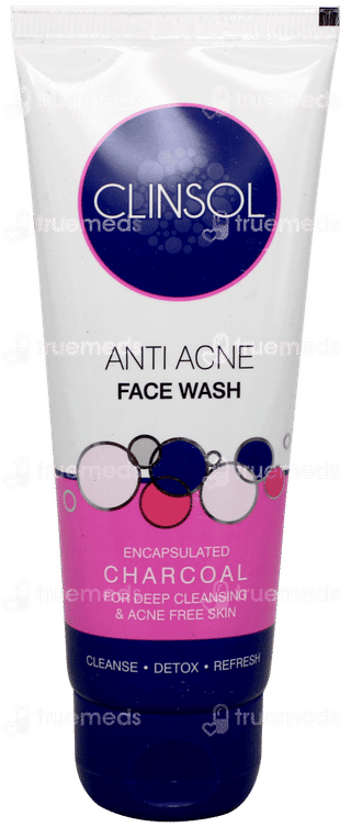 Clinsol Anti Acne Face Wash 70Gm