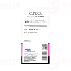 Clinsol Anti Acne Face Wash 70gm