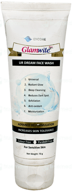 Glamwite New Facewash 70Gm