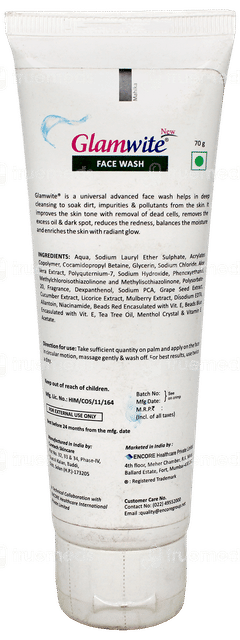 Glamwite New Facewash 70Gm