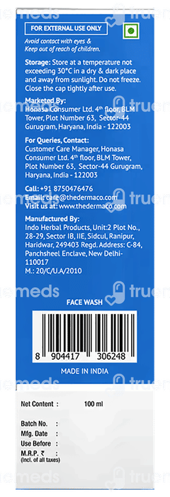 The Derma Co 1% Salicylic Acid Gel Face Wash 100ml