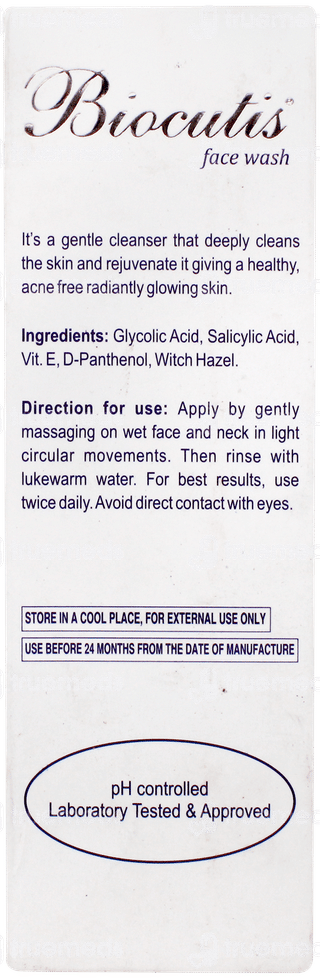 Biocutis Face Wash 100ml