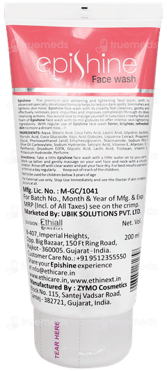 Epishine Face Wash 200Ml