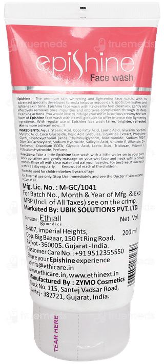 Epishine Face Wash 200Ml