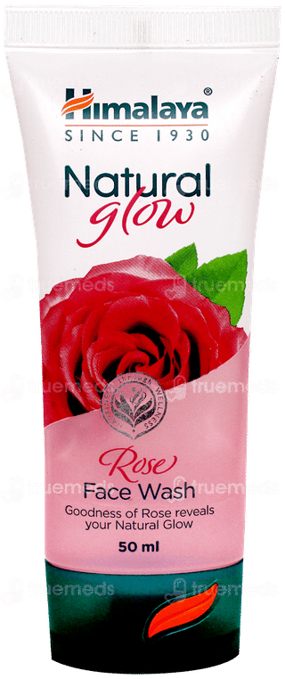 Himalaya Natural Glow Rose Face Wash 50 Ml