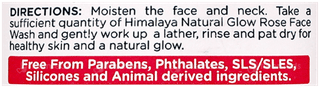 Himalaya Natural Glow Rose Face Wash 50 Ml