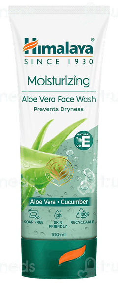 Himalaya Moisturizing Aloe Vera Face Wash 100Ml