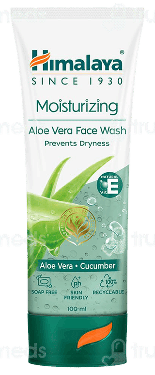Himalaya Moisturizing Aloe Vera Face Wash 100Ml