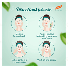 Himalaya Moisturizing Aloe Vera Face Wash 100Ml