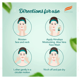 Himalaya Moisturizing Aloe Vera Face Wash 100Ml
