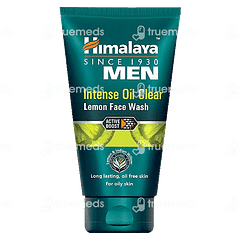 Himalaya Men Intense Oil Clear Lemon Face Wash 50ml Himalaya Men Intense Oil Clear Lemon Face Wash 50ml