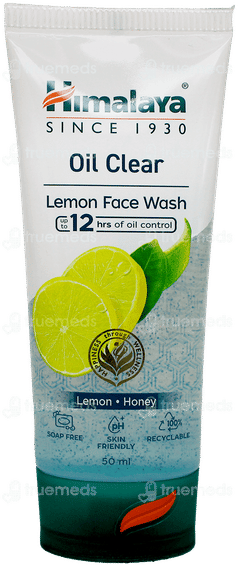 Himalaya Oil Clear Lemon Face Wash 50Ml Himalaya Oil Clear Lemon Face Wash 50Ml