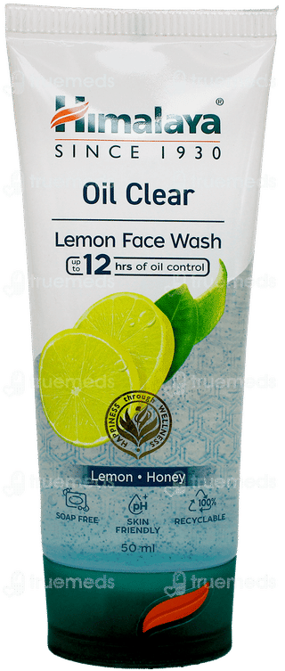 Himalaya Oil Clear Lemon Face Wash 50Ml