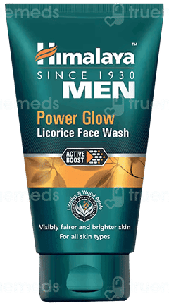 Himalaya Men Power Glow Licorice Face Wash 50Ml