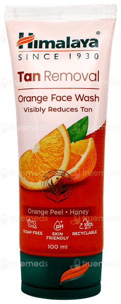 Himalaya Tan Removal Orange Face Wash 100ml