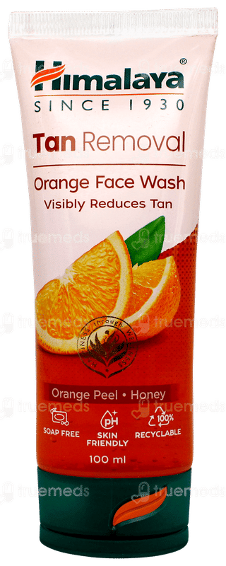Himalaya Tan Removal Orange Face Wash 100ml