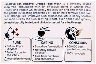 Himalaya Tan Removal Orange Face Wash 100Ml