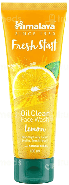 HIMALAYA FRESH START OIL CLEAR LEMON FACE WASH 100ML
