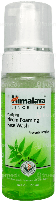 Himalaya Purifying Neem Foaming Face Wash 150Ml Himalaya Purifying Neem Foaming Face Wash 150Ml