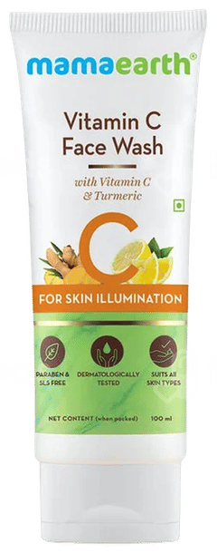 Mamaearth Vitamin C Face Wash 100Ml