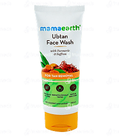 Mamaearth Ubtan Tan Removal Face Wash 100ml