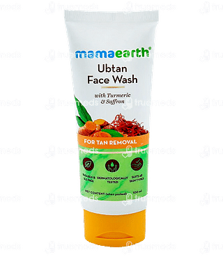 Mamaearth Ubtan Tan Removal Face Wash 100ml