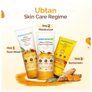 Mamaearth Ubtan For Tan Removal Face Wash 100Ml