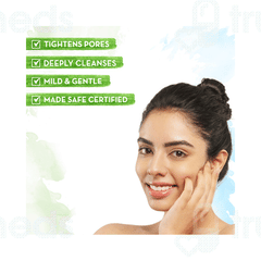 Mamaearth Green Tea Face Wash For Open Pores 100 ML