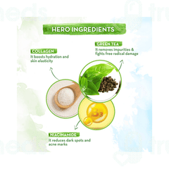 Mamaearth Green Tea Face Wash For Open Pores 100 ML
