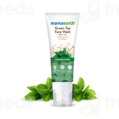 Mamaearth Green Tea Face Wash For Open Pores 100 ML