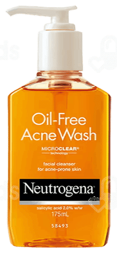 Neutrogena Oil Free Acne Wash 175Ml