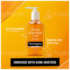 Neutrogena Oil Free Acne Wash 175Ml