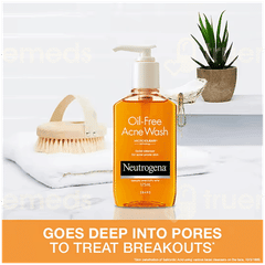 Neutrogena Oil Free Acne Wash 175Ml