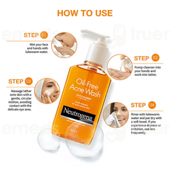 Neutrogena Oil Free Acne Wash 175Ml