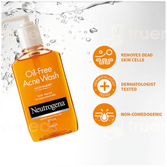 Neutrogena Oil Free Acne Wash 175Ml