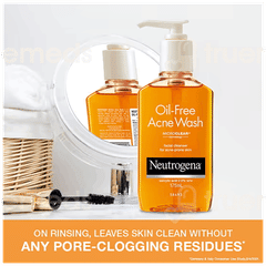 Neutrogena Oil Free Acne Wash 175Ml