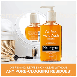 Neutrogena Oil Free Acne Wash 175Ml