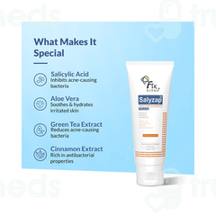 Fixderma Salyzap Daily Face Cleanser 60 GM