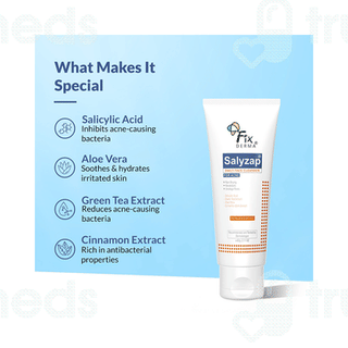 Fixderma Salyzap Daily Face Cleanser 60 GM
