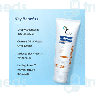 Fixderma Salyzap Daily Face Cleanser 60 GM
