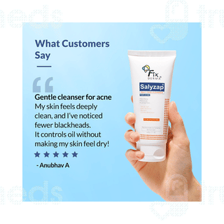 Fixderma Salyzap Daily Face Cleanser 60 GM