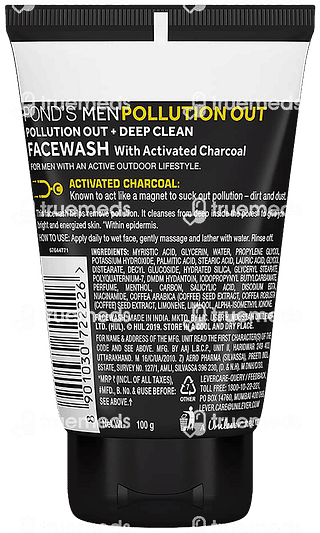 Ponds Men Pollution Out Face Wash 100gm