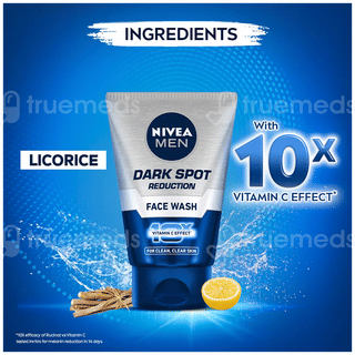Nivea Men Dark Spot Reduction Face Wash 100Gm