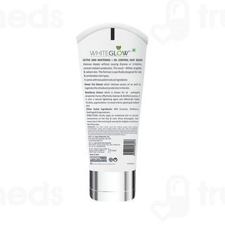Lotus Herbals Whiteglow Active Skin Whitening And Oil Control Face Wash 50 GM