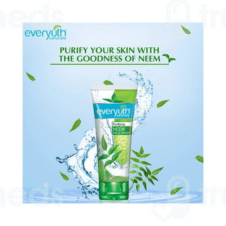 Everyuth Naturals Purifying Neem Face Wash 150 Gm