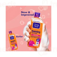 Clean And Clear Foaming Face Wash 50ml