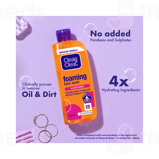 Clean And Clear Foaming Face Wash 50ml